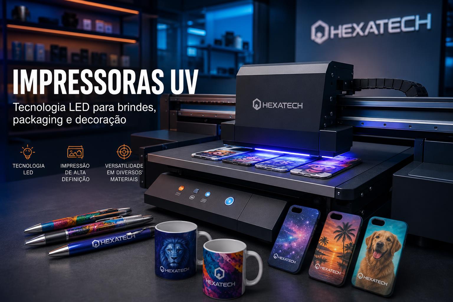 Impressoras UV em Portugal — Distribuidor Oficial HEXATECH | HEXATECH